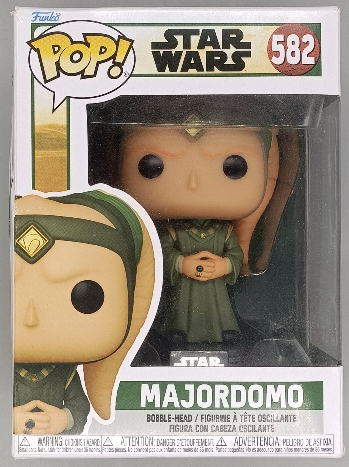 582 Majordomo - Star Wars Book of Boba Fett - Funko POP - Box Damaged Funko