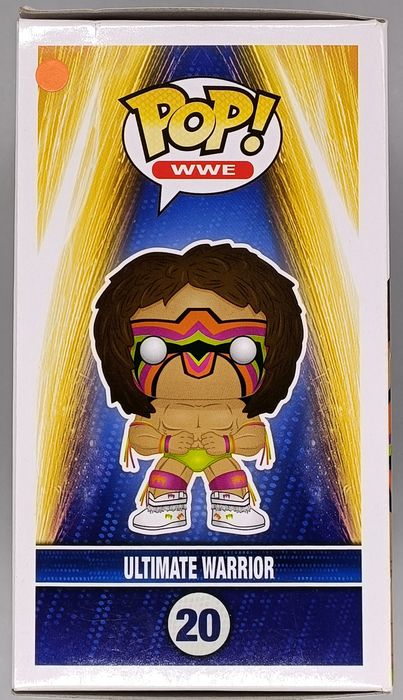 20 Ultimate Warrior - WWE - Box Damaged Funko POP