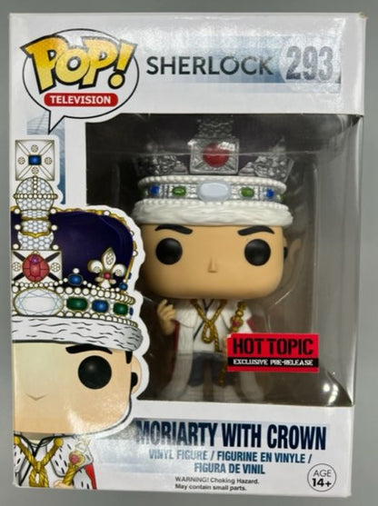 293 Moriarty with Crown - Sherlock - Box Damaged Funko POP Funko