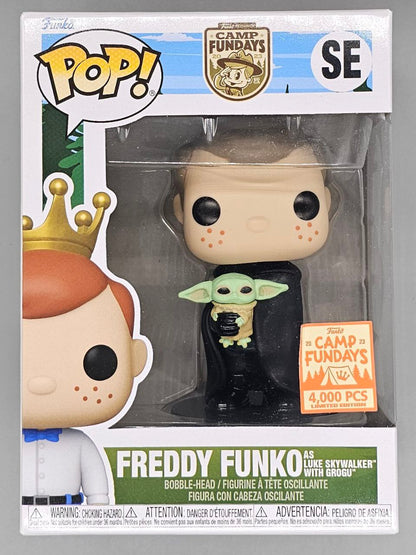 SE Freddy Funko as Luke Skywalker with Grogu - 4000 Ltd Funko POP Funko