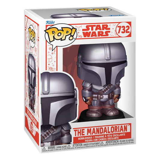 732 The Mandalorian - Holiday - Star Wars: Mandalorian Funko POP - Brand New