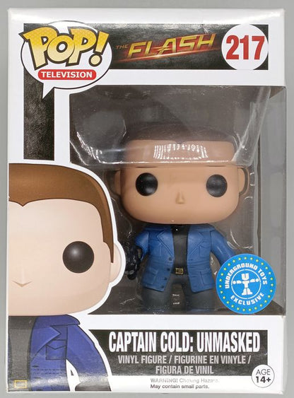 217 Captain Cold: Unmasked - DC The Flash - Box Damaged Funko POP Funko