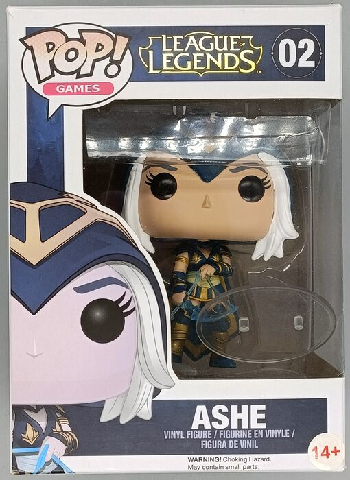02 Ashe - League of Legends - Box Damaged Funko POP Funko
