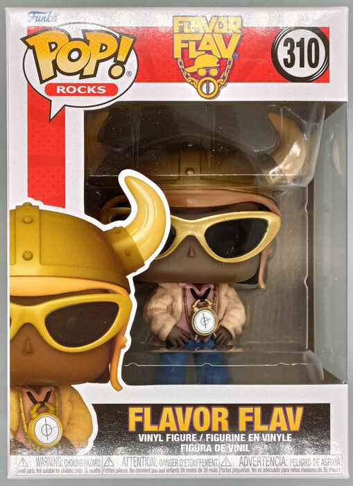 310 Flavor Flav - Rocks - Brand New Funko POP in Protector Funko
