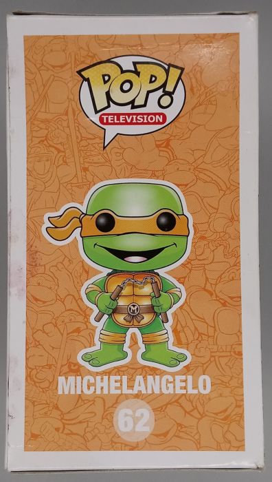 62 Michelangelo - Teenage Mutant Ninja Turtles - Box Damaged Funko POP