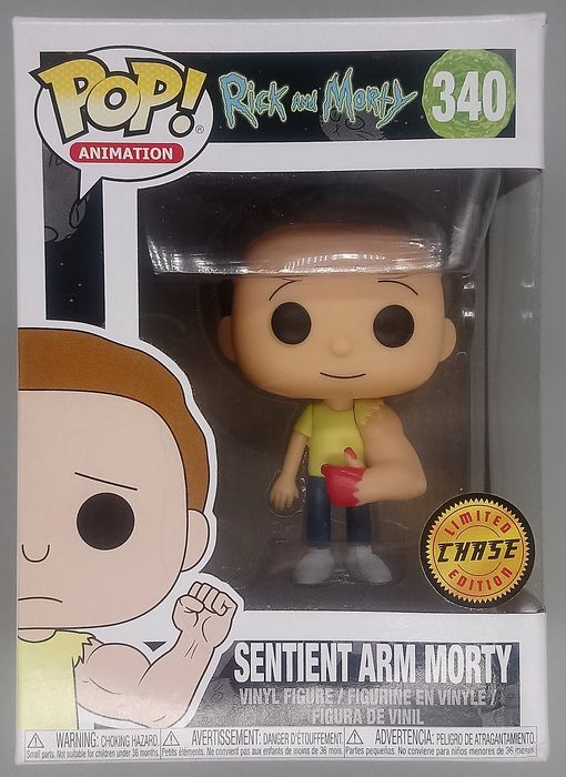 340 Sentient Arm Morty (Thumbs Up) Chase Rick and Mo Box Damaged Funko POP Funko