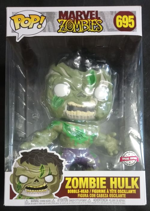 695 Zombie Hulk - 10 Inch - Marvel Zombies - Box Damaged Funko POP