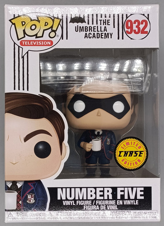 932 Number Five (Masked) - Chase - Umbrella Academy Funko POP