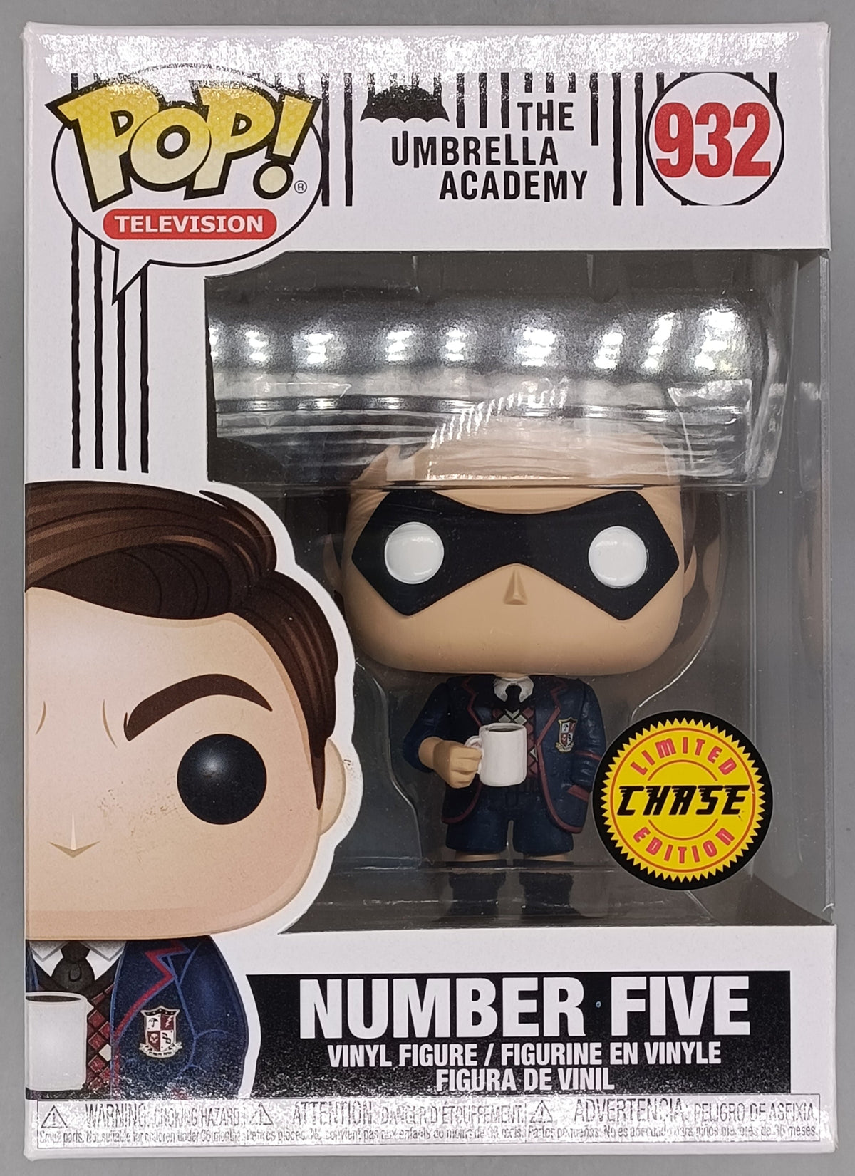932 Number Five (Masked) - Chase - Umbrella Academy Funko POP Funko