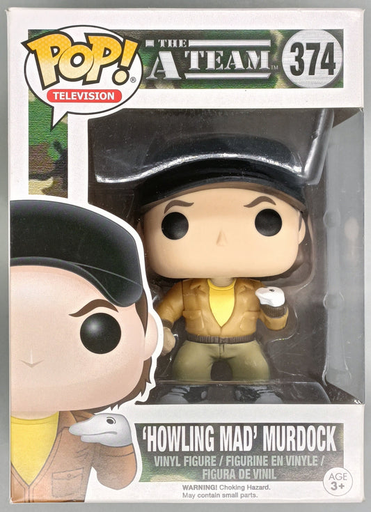 374 Howling Mad Murdock - A-Team - Box Damaged Funko POP