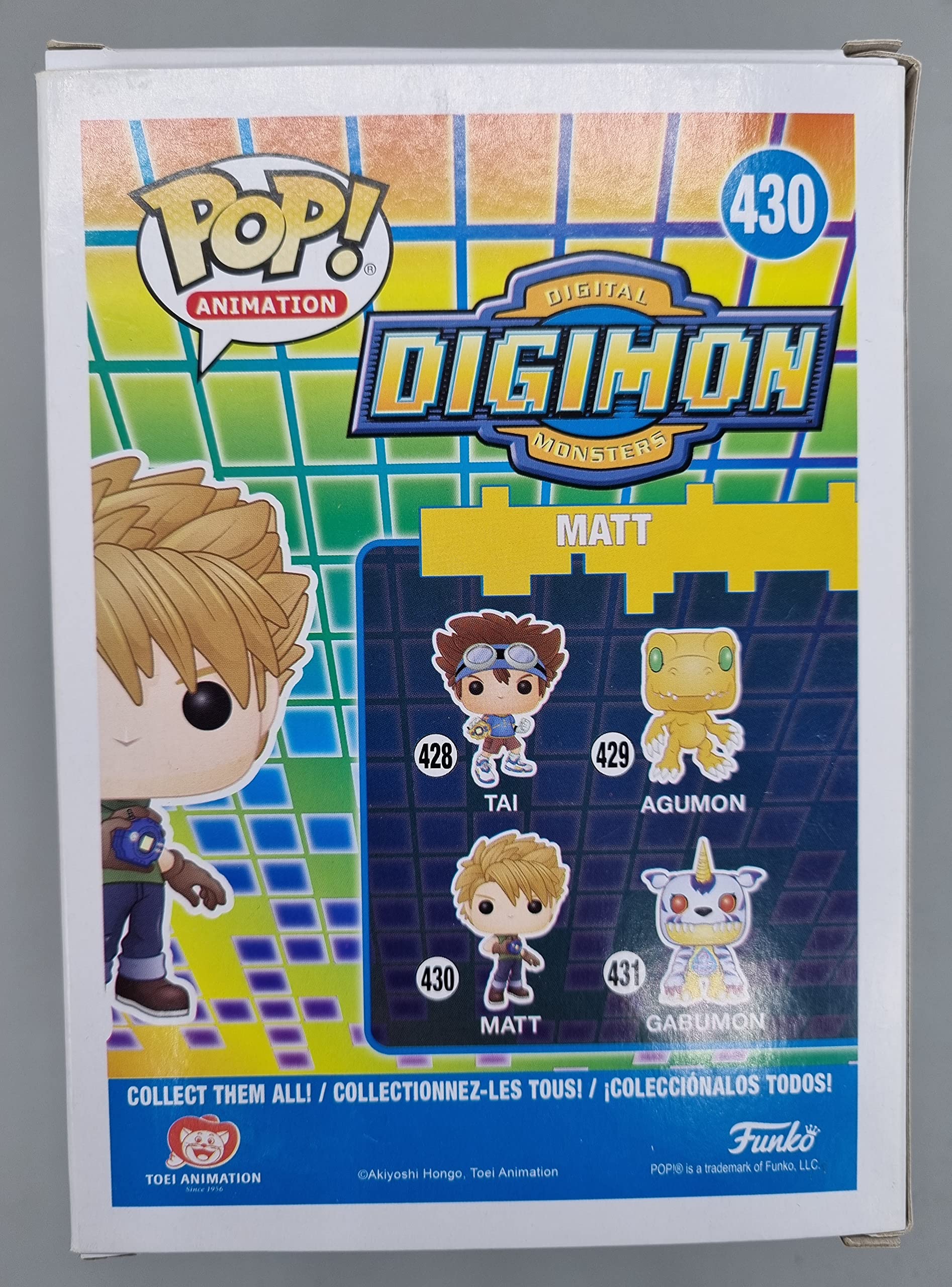 430 Matt - Digimon Funko POP