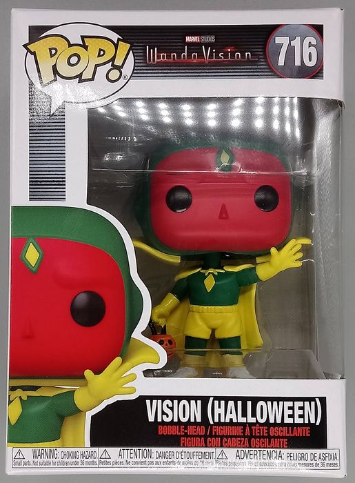 716 Halloween Vision - Marvel Wandavision Funko POP