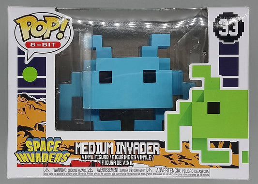 33 Medium Invader (Blue) - 8-Bit - Space Invaders Funko POP