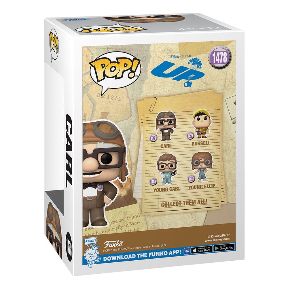 1478 Carl - Disney Pixar Up 2 Funko POP - Brand New