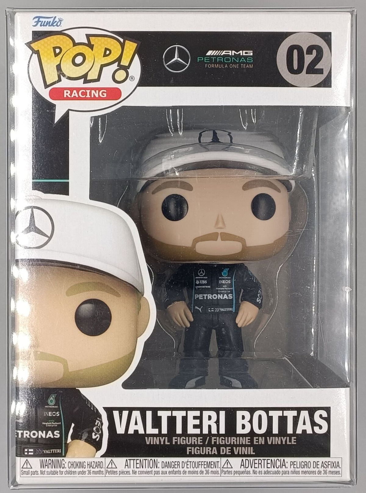 02 Valtteri Bottas - Mercedes-Benz - F1 - Funko POP Funko