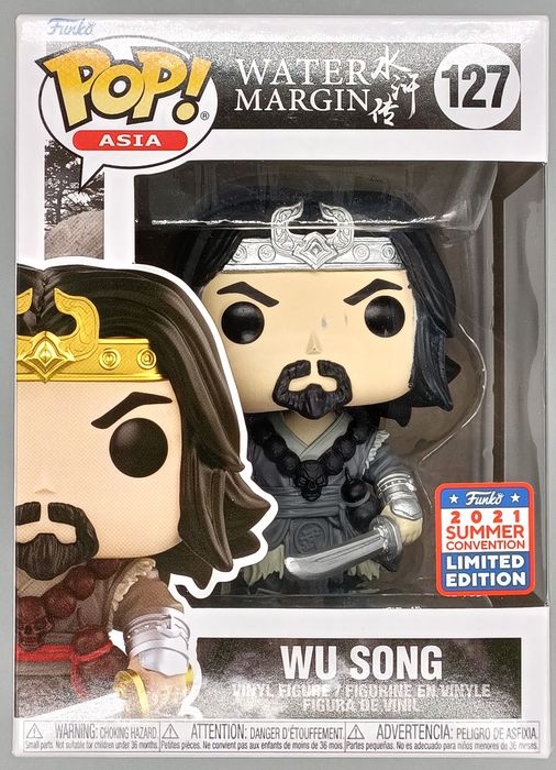 127 Wu Song - Asia - Water Margin - 2021 Con Funko POP Funko