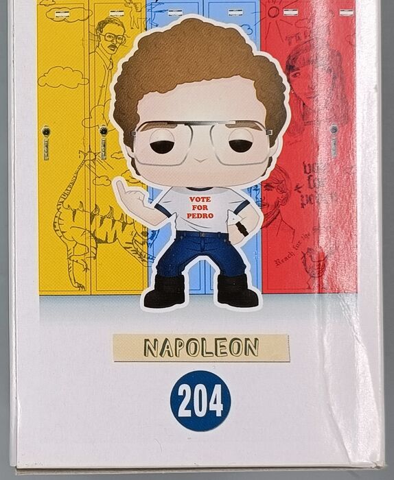 204 Napoleon - Napoleon Dynamite - Box Damaged Funko POP