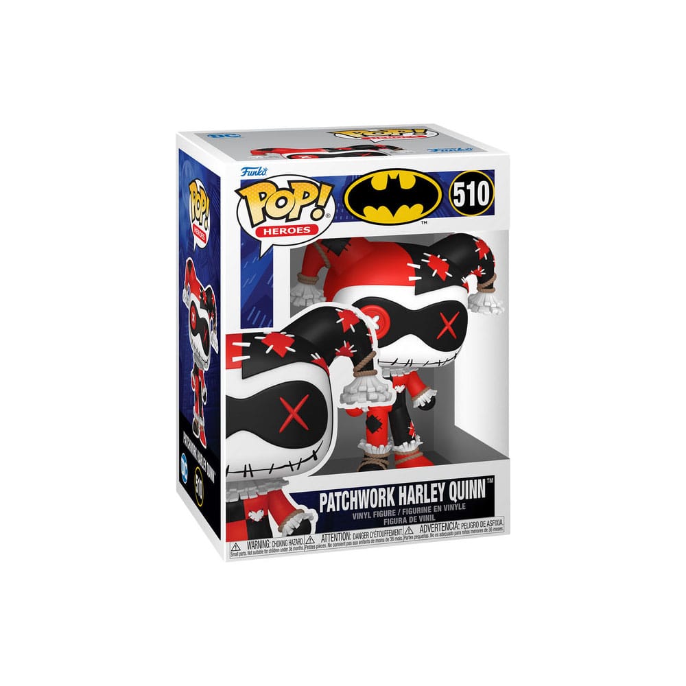 510 Patchwork Harley Quinn - DC Batman Funko POP - Brand New
