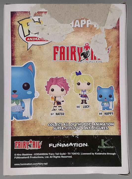 69 Happy - Fairy Tail - Box Damaged Funko POP