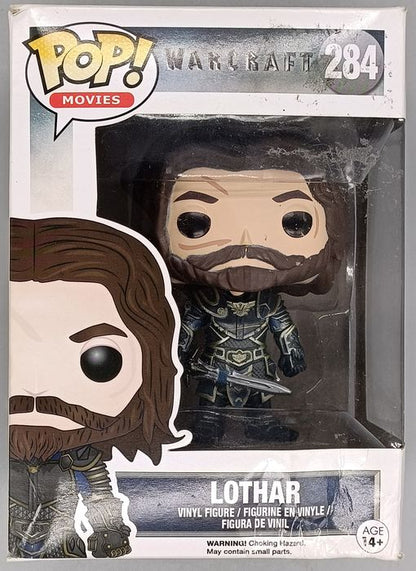 284 Lothar - Warcraft - Box Damaged Funko POP