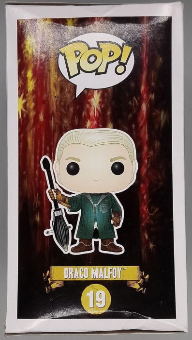 19 Draco Malfoy (Quidditch) - Harry Potter - Box Damaged Funko POP