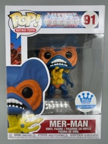 91 Mer-Man (Blue) - Masters of The Universe Funko POP
