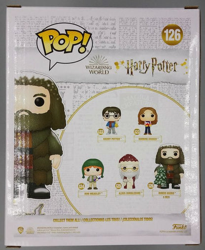 126 Rubeus Hagrid (Holiday) - 6 Inch - Harry Potter Funko POP