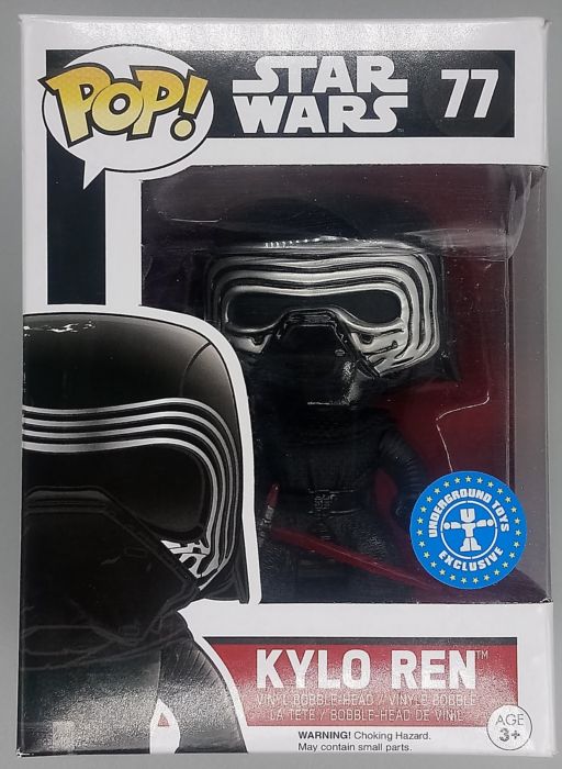 77 Kylo Ren (Hoodless) - Star Wars - Box Damaged Funko POP Funko