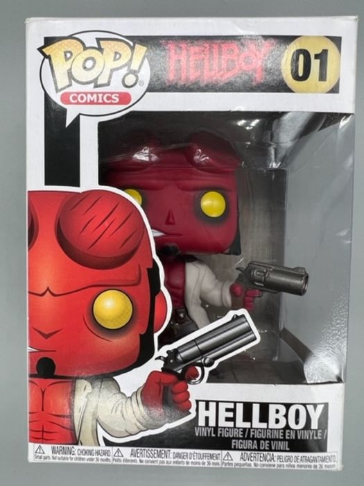 01 Hellboy - Comics - Hellboy - Box Damaged Funko POP