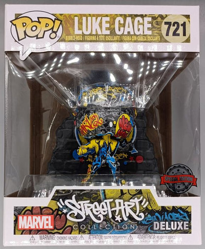 721 Luke Cage - Deluxe - Marvel Street Art Funko POP
