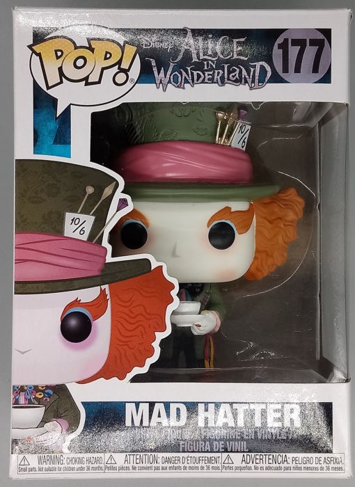 177 Mad Hatter - Disney Alice in Wonderland - Box Damaged Funko POP