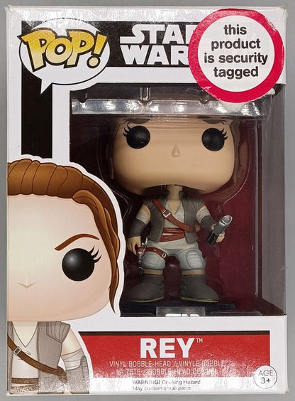 114 Rey (Resistance Outfit) Star Wars The Force Awa Box Damaged Funko POP Funko