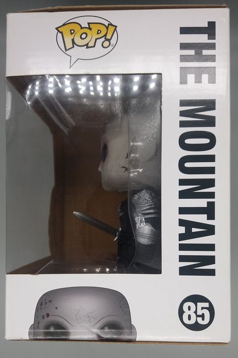 85 The Mountain (Unmasked) 6 Inch Game of Thrones Box Damaged Funko POP