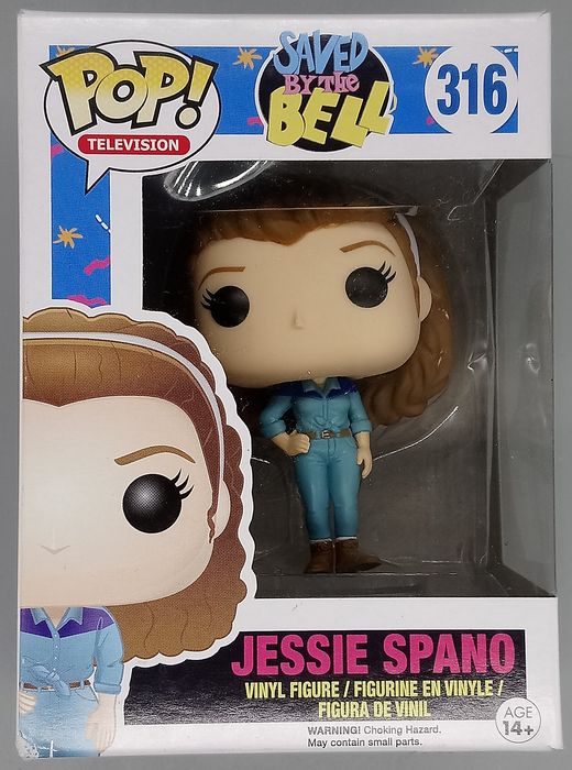 316 Jessie Spano - Saved By The Bell - Box Damaged Funko POP