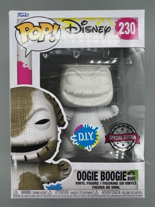 230 Oogie Boogie (with Bugs- DIY) - Disney TNBC - Box Damaged Funko POP