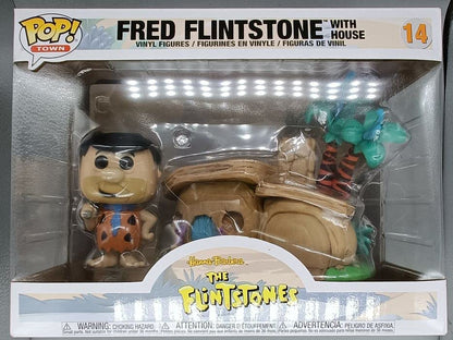 14 Fred Flintstone (with House) Town - Flintstones Funko POP - Box Damaged