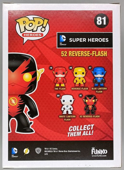 81 Reverse-Flash (New 52) - DC Super Heroes Funko POP