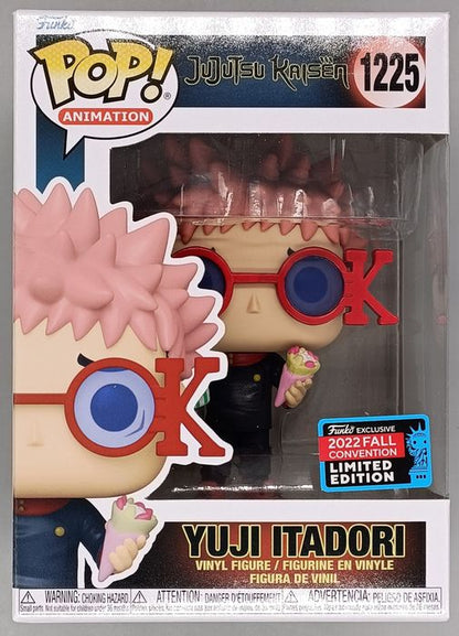 1225 Yuji Itadori (w/ Glasses) - Jujutsu Kaisen - 2022 Con Funko POP Funko