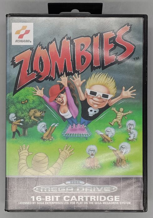 Zombies for Sega MegaDrive Mega Drive - UK CIB Sega