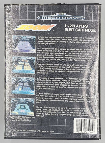 Zoom for Sega MegaDrive Mega Drive - UK CIB Sega