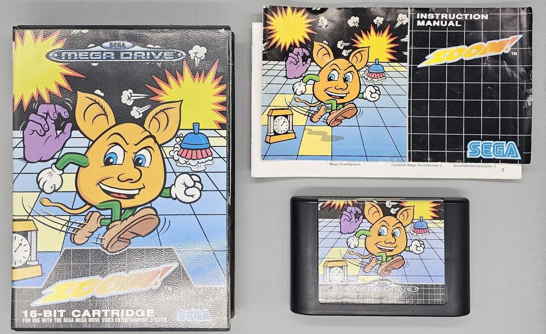 Zoom for Sega MegaDrive Mega Drive - UK CIB Sega