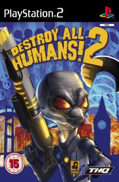 Destroy All Humans 2 for Sony PlayStation 2 (PS2) Sony