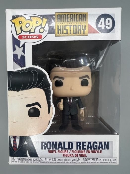 49 Ronald Reagan - American History - Box Damaged Funko POP