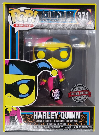 371 Harley Quinn (Blacklight) - DC Batman Animated Series Funko POP