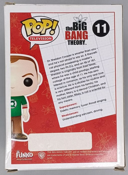 11 Sheldon Cooper - Big Bang Theory - Box Damaged Funko POP