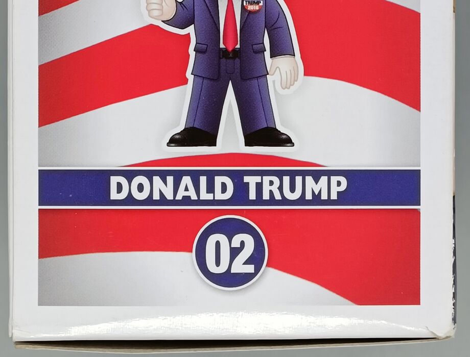 02 Donald Trump - The Vote 2016 Road To The White House Box Damaged Funko POP