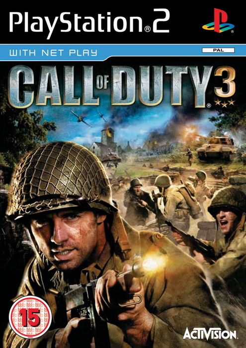 Call of Duty 3 for Sony Playstation 2 (PS2) Funko