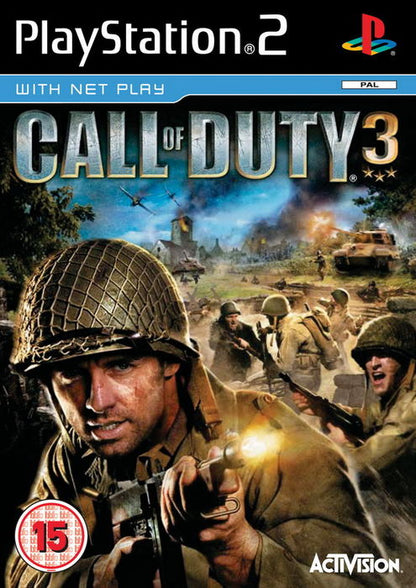 Call of Duty 3 for Sony Playstation 2 (PS2) Funko