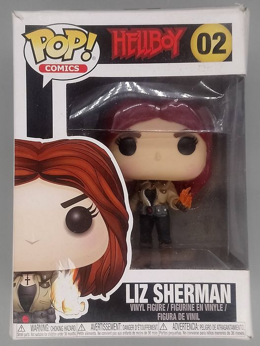 02 Liz Sherman - Comics Hellboy - Box Damaged Funko POP Funko