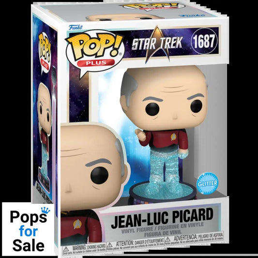1687 Jean-Luc Picard Transporter (Glitter) - Star Trek Funko POP